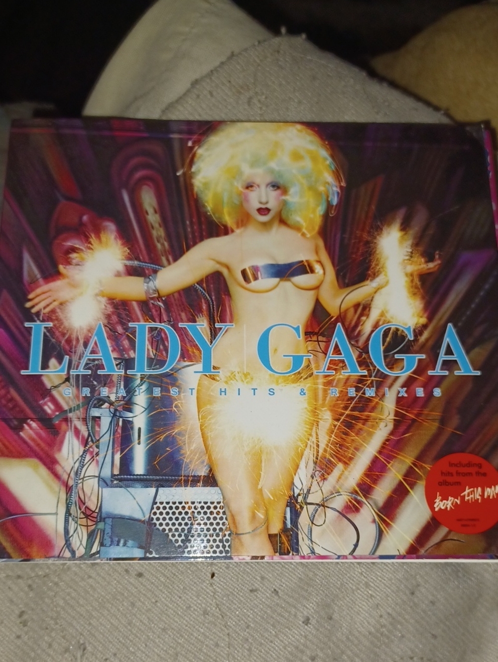 Lady Gaga Greatest Hits & Remixes CD - Multicolor Cover
